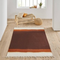 Ковер Из шерсти и хлопка Finlay 160 x 230 см оранжевый LA REDOUTE INTERIEURS  фото, kupilegko.ru